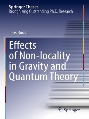cover image of Effects of Non-locality in Gravity and Quantum Theory